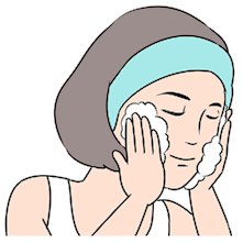 刺激から肌を保護する